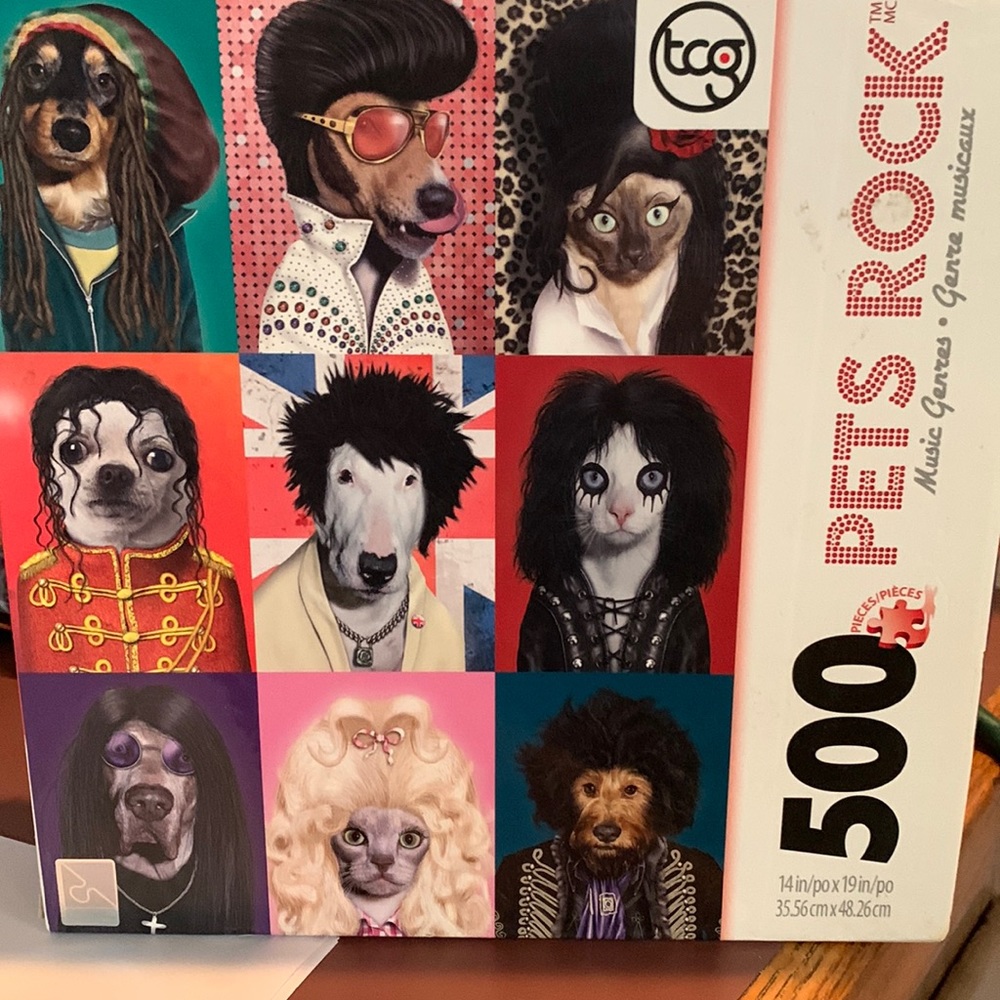 Pets Rock 500 piece Puzzle